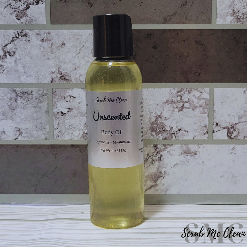 Unscented Body Oil 4oz